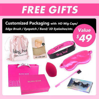 Super Sale 13x4/13x6 Lace Front Human Hair Wigs Reddish Ginger Brown Straight #33